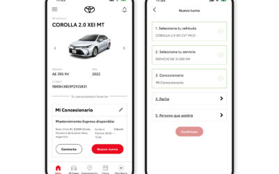 Turnos online, información de tu vehículo y soluciones de movilidad: así es la nueva app de Toyota Argentina